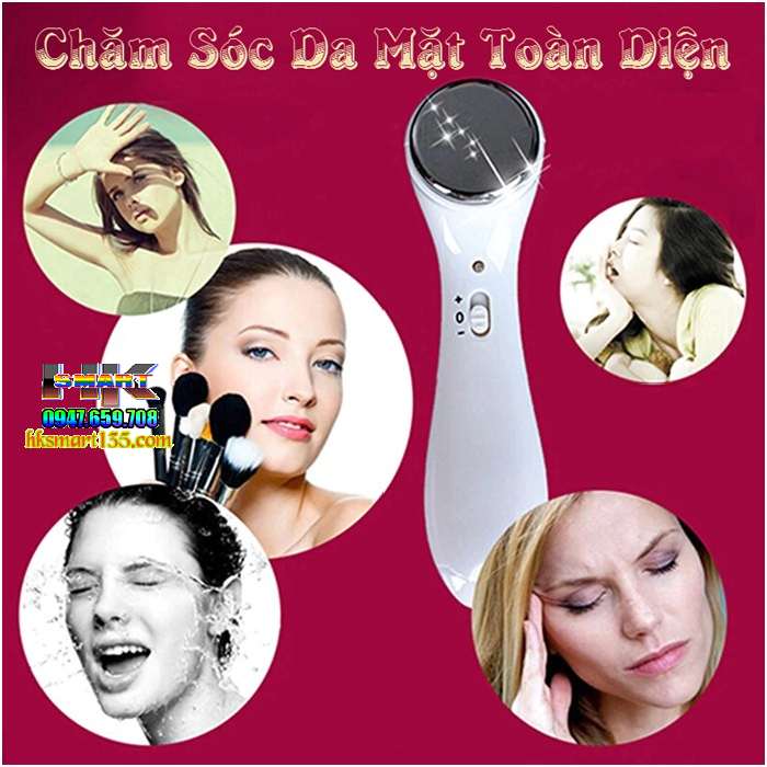 Máy massage mặt bằng ion dưỡng trắng LAGI+ - LG04