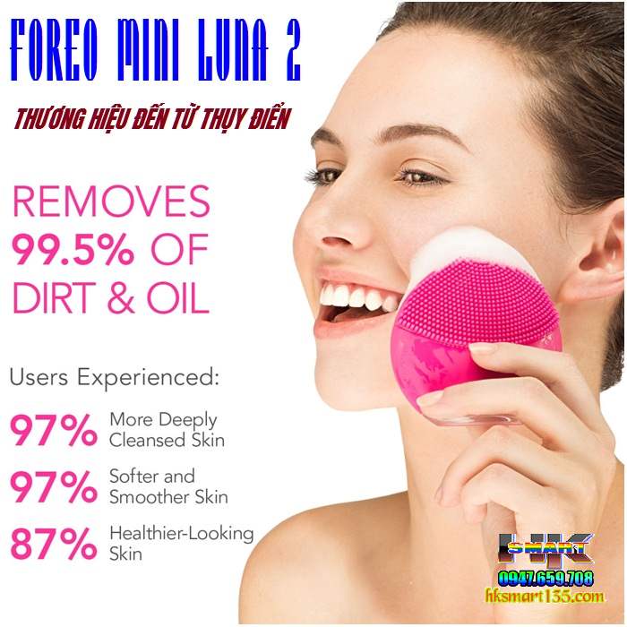 Máy rửa mặt Foreo Luna 2