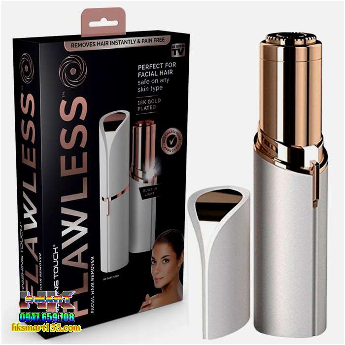 Máy tẩy lông mặt và toàn thân tự động cầm tay cao cấp Flawless