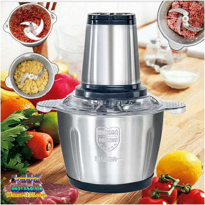 Máy xay thịt cối inox KITCHEN EXPERT 2L