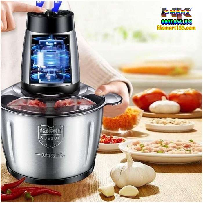 Máy xay thịt cối inox KITCHEN EXPERT 2L