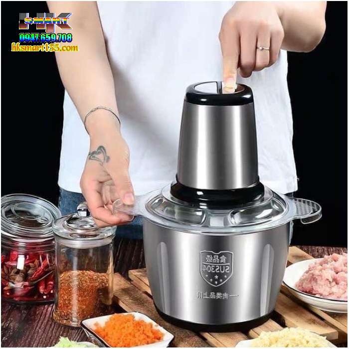 Máy xay thịt cối inox KITCHEN EXPERT 2L