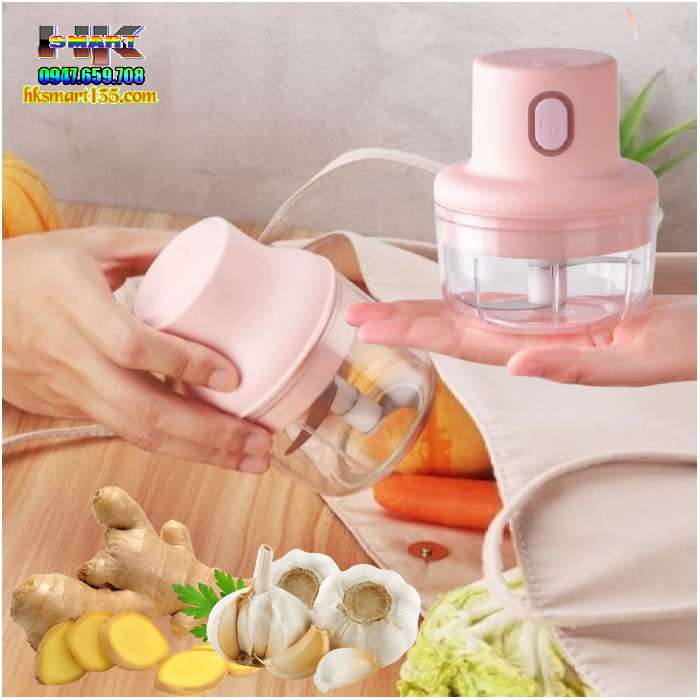 Máy xay tích điện cầm tay mini 250ml