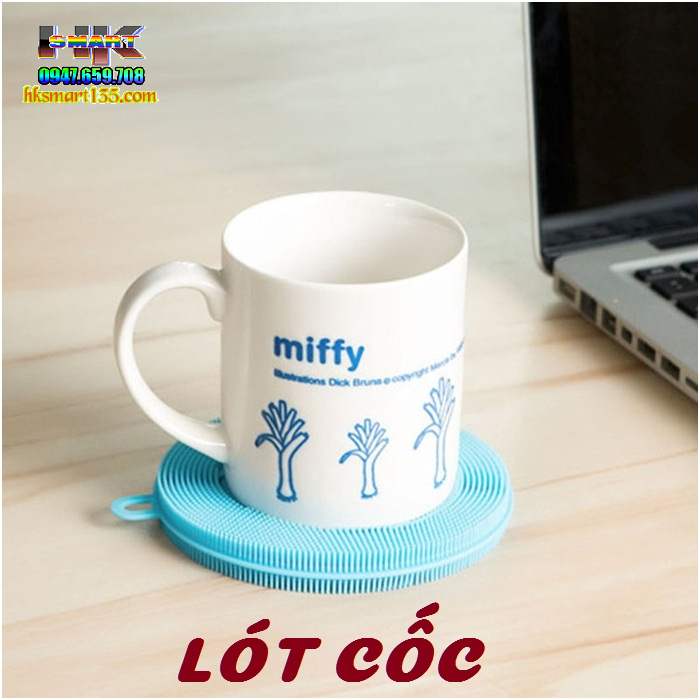 Miếng rửa bát silicon có quai treo