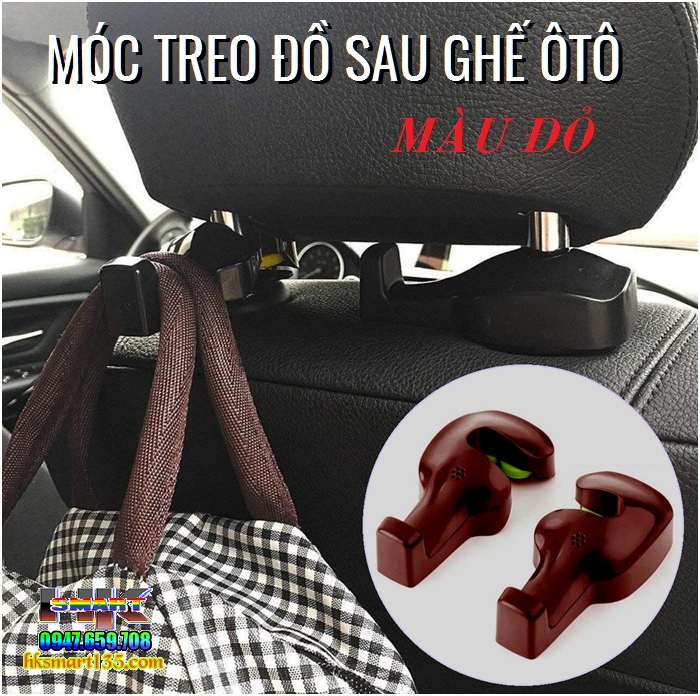 Móc treo đồ sau ghế ô tô