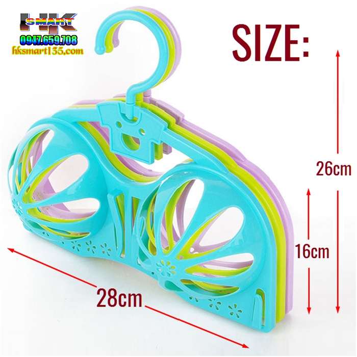 Móc phơi áo ngực chống gãy móp