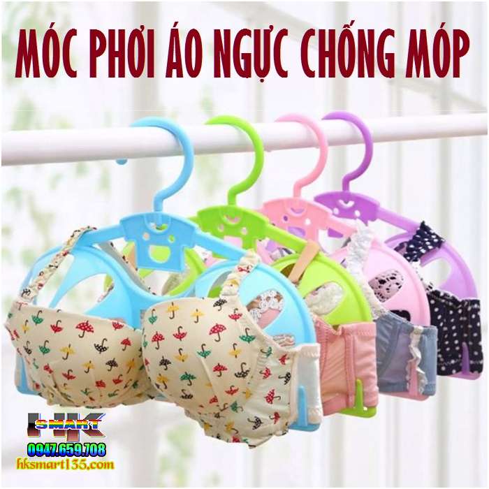 Móc phơi áo ngực chống gãy móp