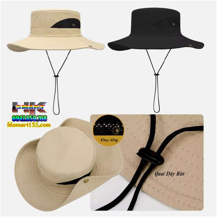 Mũ bucket Nam (mũ tai bèo nam)