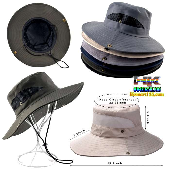 Mũ bucket Nam (mũ tai bèo nam)