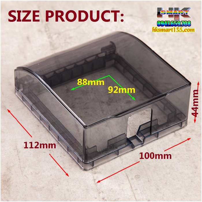 Nắp Đậy Ổ Điện Trong Suốt Chống Nước