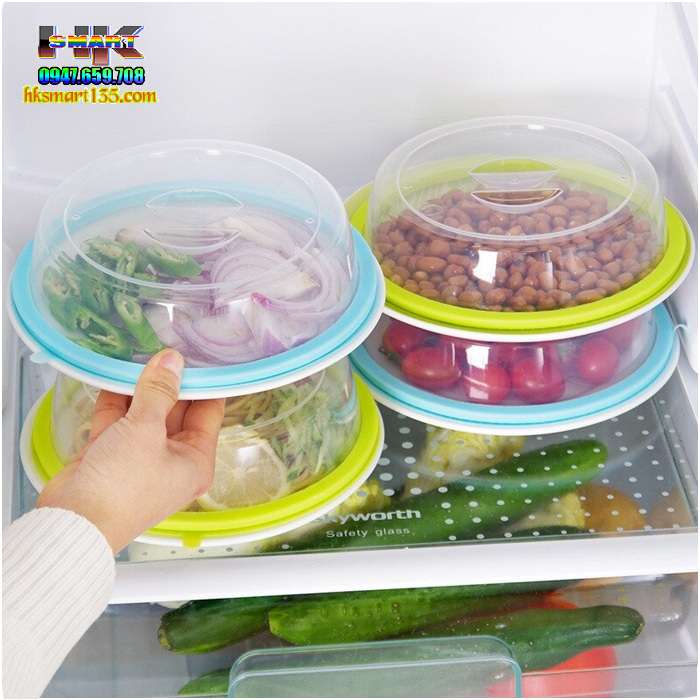 Nắp đậy thức ăn đa năng hít chân không