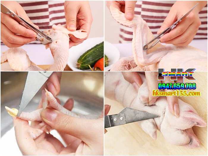 Nhíp nhổ lông gà vịt đa năng