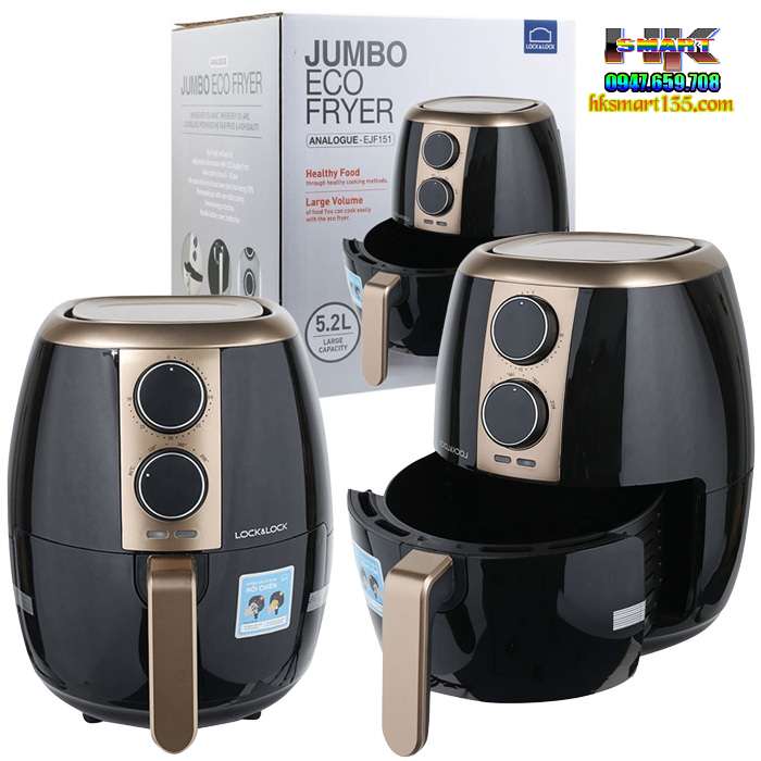 Nồi chiên không dầu Lock&Lock đa năng