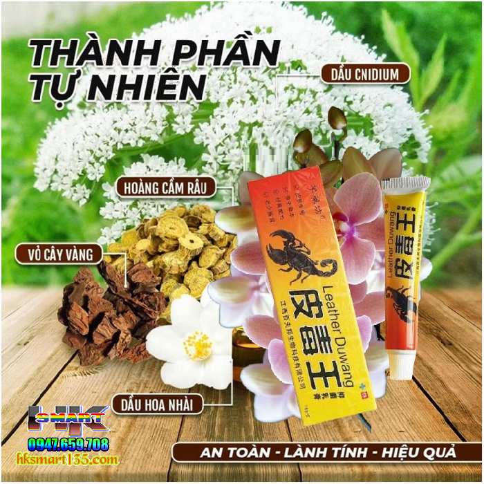 Kem Bọ Cạp Đen Thảo Mộc Trị Nấm Da Móng Tay Chân 15gr