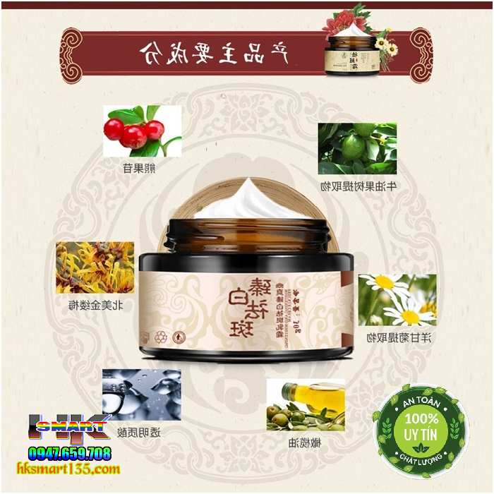 Kem Bôi Chuyên Sâu Trị Nám Tàn nhang Lu Chu Lai