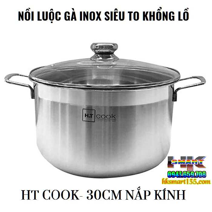 Nồi Luộc Gà Inox Siêu To Khổng Lồ