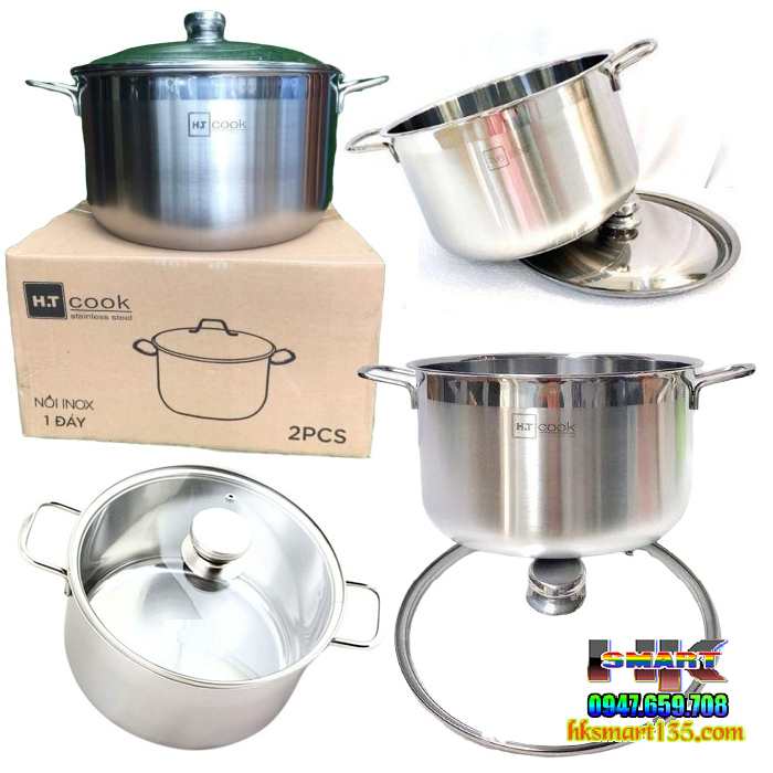 Nồi Luộc Gà Inox Siêu To Khổng Lồ