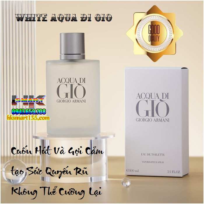 Nước Hoa Aqua Đi Gio Pour Homme Eau De Toilette 100ml-hương Thơm Kinh Điển