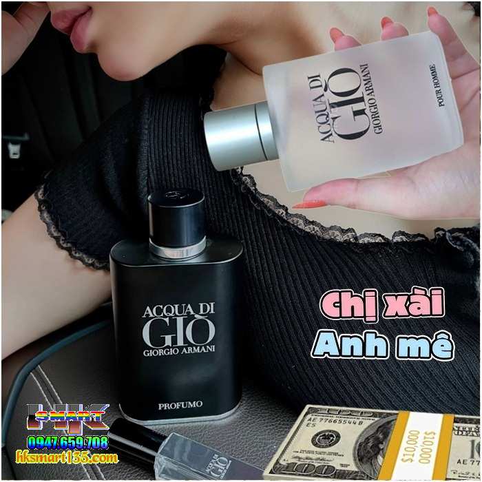 Nước Hoa Aqua Đi Gio Pour Homme Eau De Toilette 100ml-hương Thơm Kinh Điển