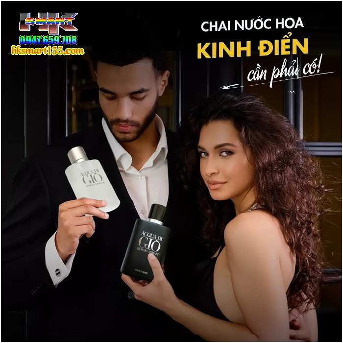 Nước Hoa Aqua Đi Gio Pour Homme Eau De Toilette 100ml-hương Thơm Kinh Điển