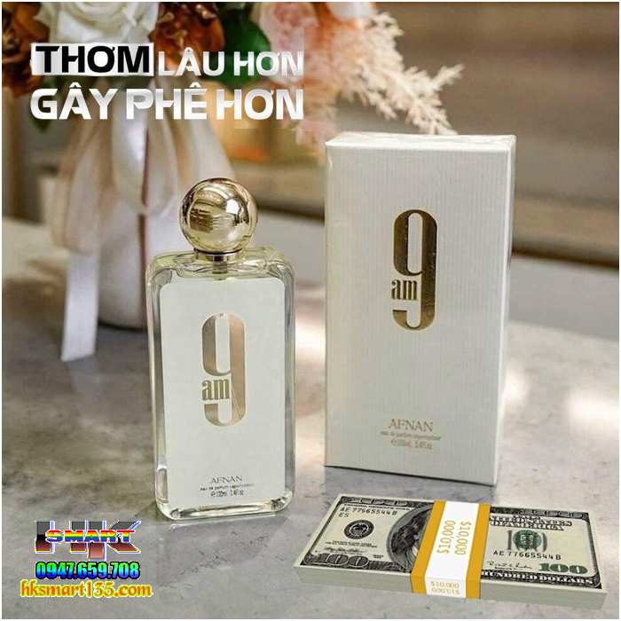 Nước Hoa Dubai 9am & 9pm Diviloo 100ml Sang Trọng Lôi Cuốn Trẻ Trung