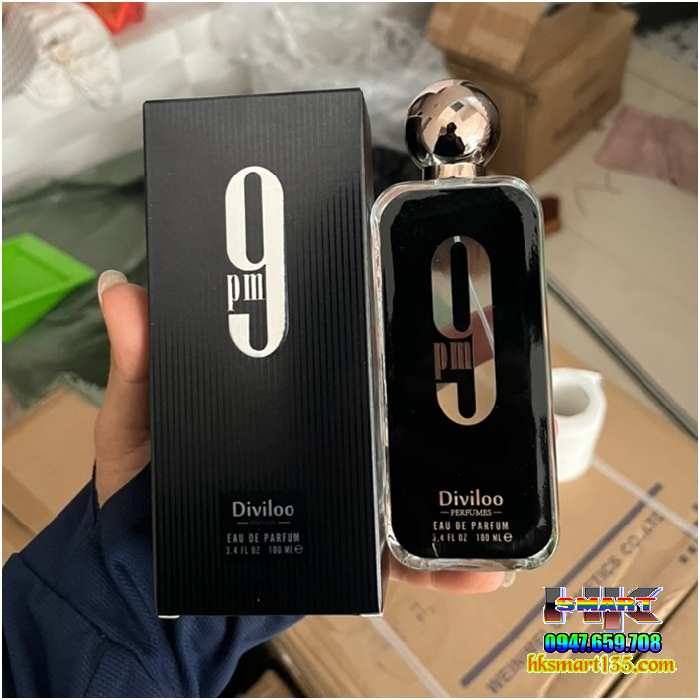 Nước Hoa Dubai 9am & 9pm Diviloo 100ml Sang Trọng Lôi Cuốn Trẻ Trung