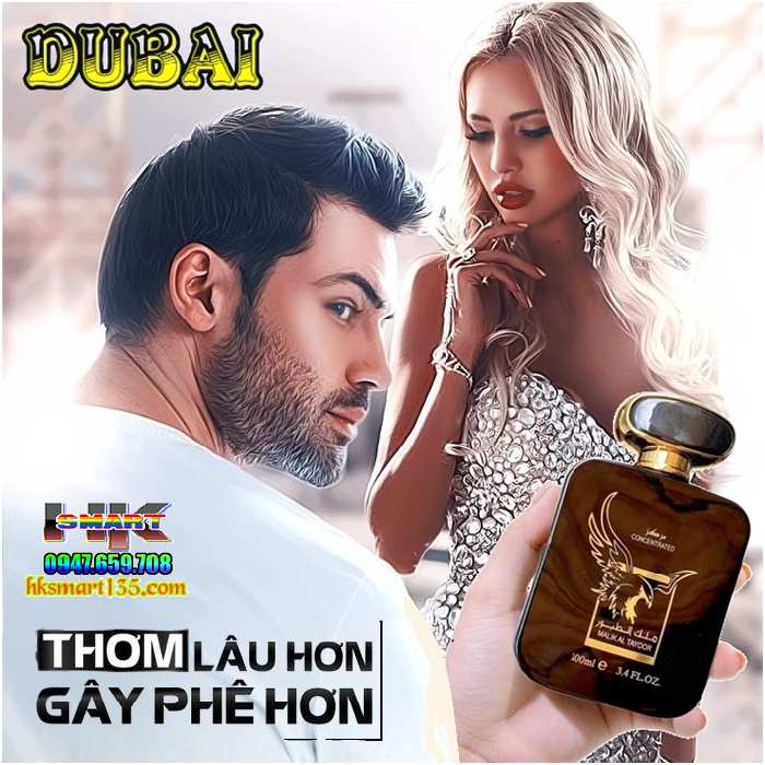 Nước hoa Dubai Malik Al Tayoor Lattafa 100ml Con Ngựa & Đại Bàng Đen