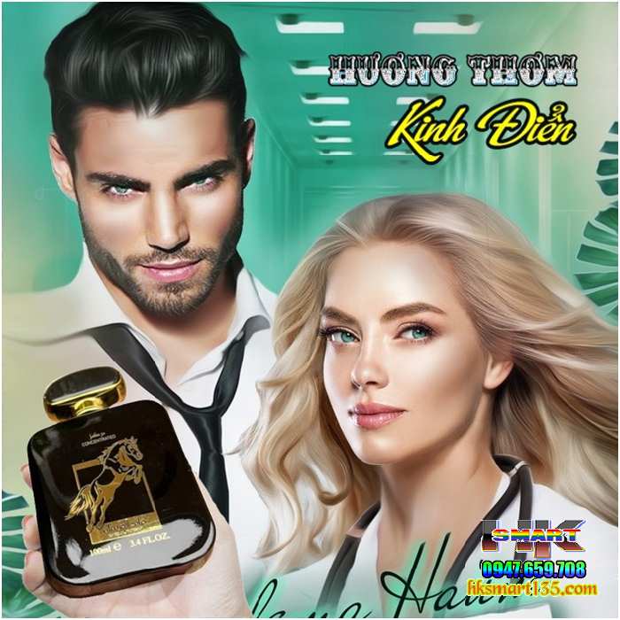 Nước hoa Dubai Malik Al Tayoor Lattafa 100ml Con Ngựa & Đại Bàng Đen