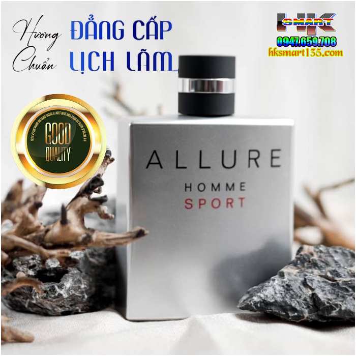 Nước Hoa Nam Alure Home Sport 100ml hương Thơm Kinh Điển Đặc Chuẩn Men Lưu Thơm Lâu