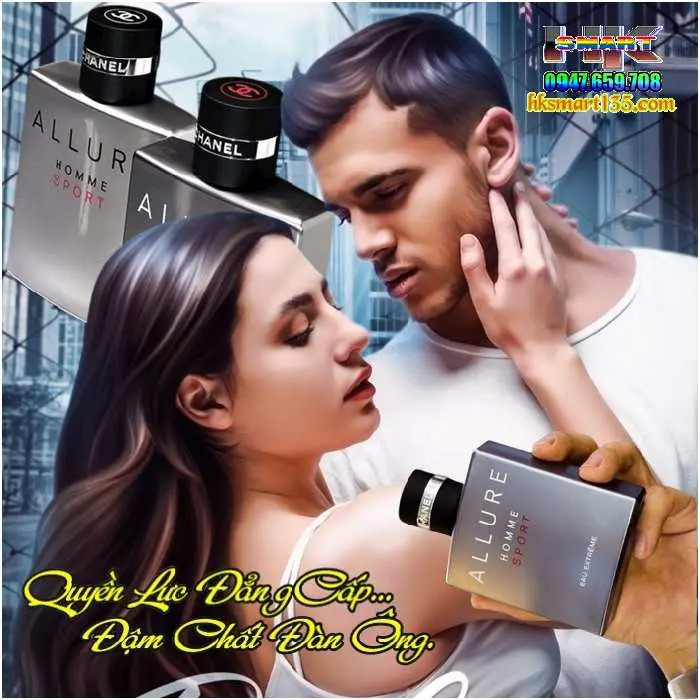 Nước Hoa Nam Alure Home Sport 100ml hương Thơm Kinh Điển Đặc Chuẩn Men Lưu Thơm Lâu