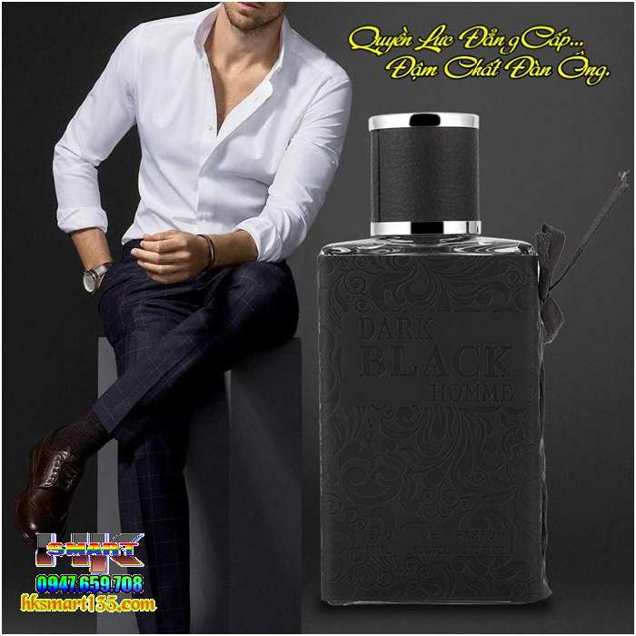 Nước Hoa Nam Jean Miss Dark Brown Orchid Và Dark Black Homme 80ml Chính Hãng Thơm Lâu Nam Tính