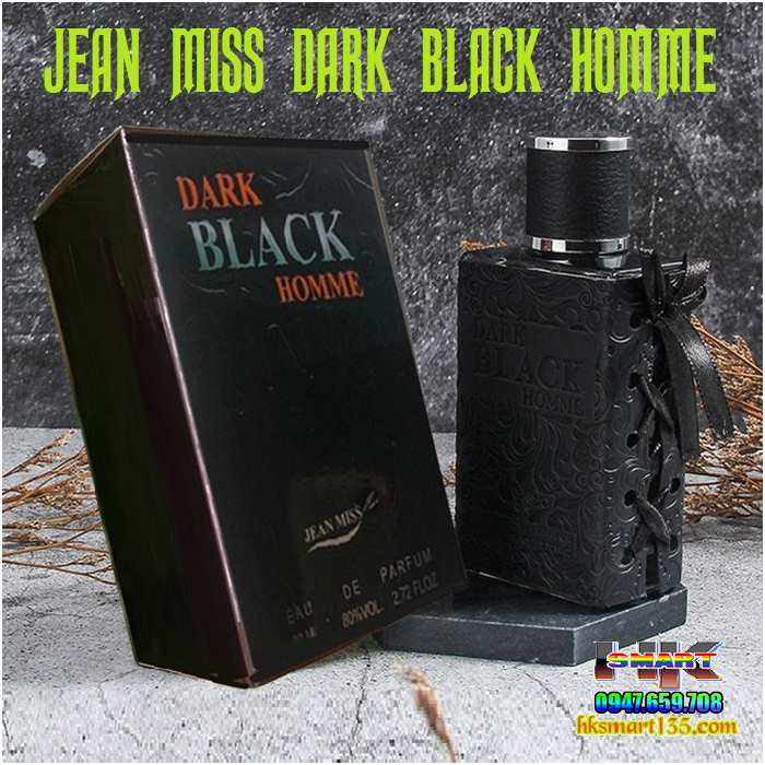 Nước Hoa Nam Jean Miss Dark Brown Orchid Và Dark Black Homme 80ml Chính Hãng Thơm Lâu Nam Tính