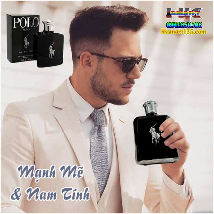 Nước Hoa Nam Rallaure P0l0 Black Ed Spray 125ml Hương Kinh Điển Đẳng Cấp Phái Mạnh