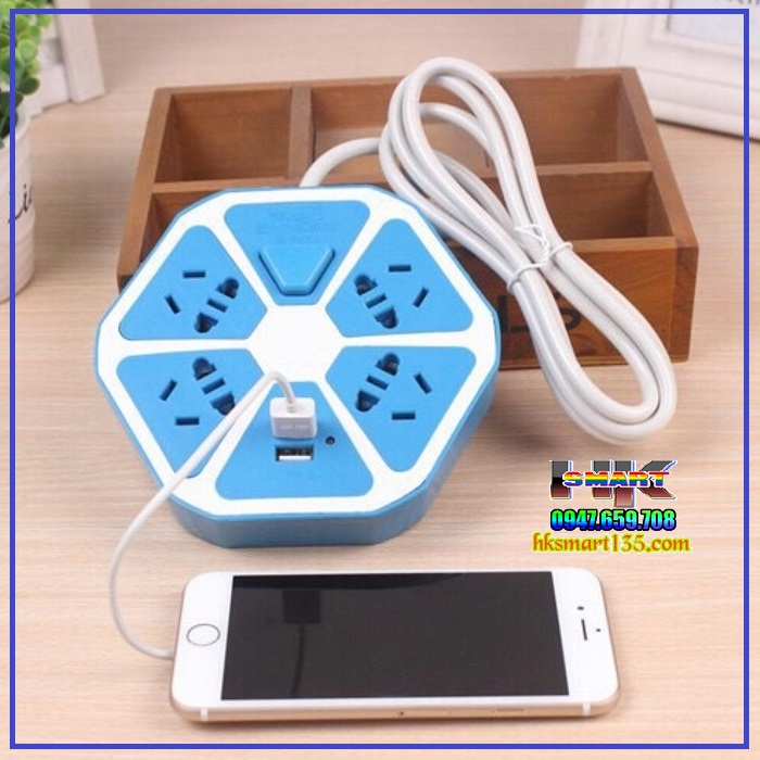 Ổ cắm điện đa năng hình lát cam