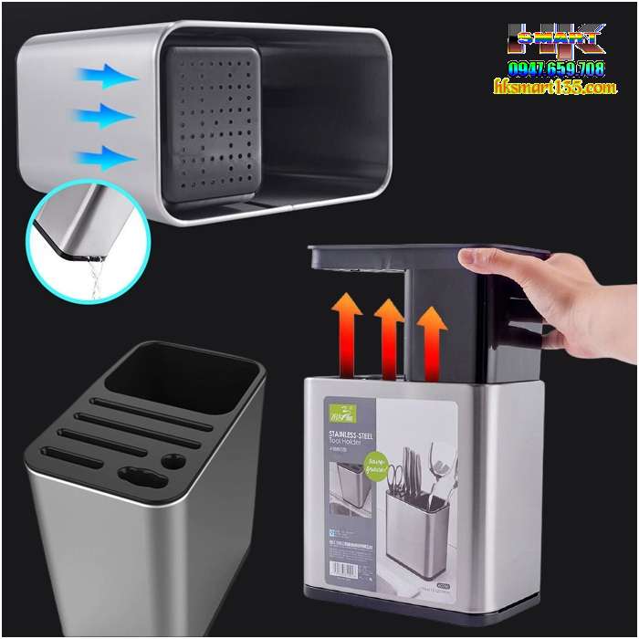 Bộ Sản Phẩm Ống Cắm Đũa- Thìa- Dao- Kéo