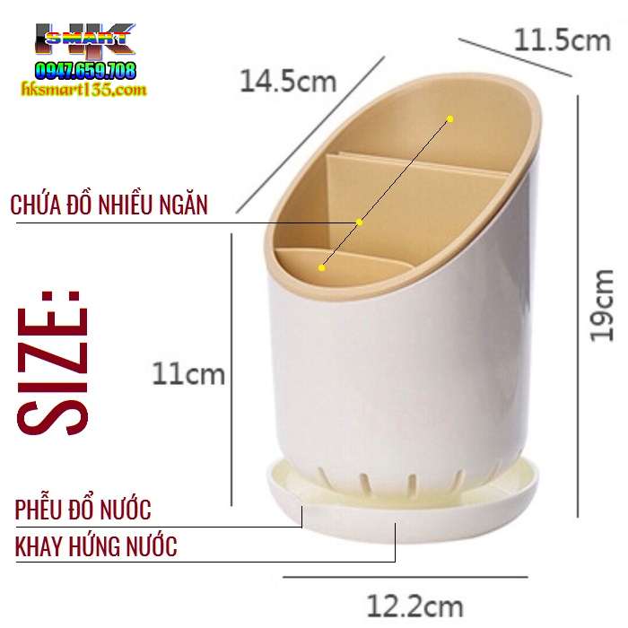 Ống Đũa Nhựa Đa Năng