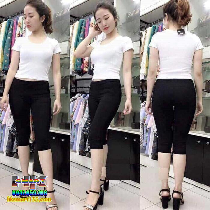 Quần legging uv cut dạng ngố