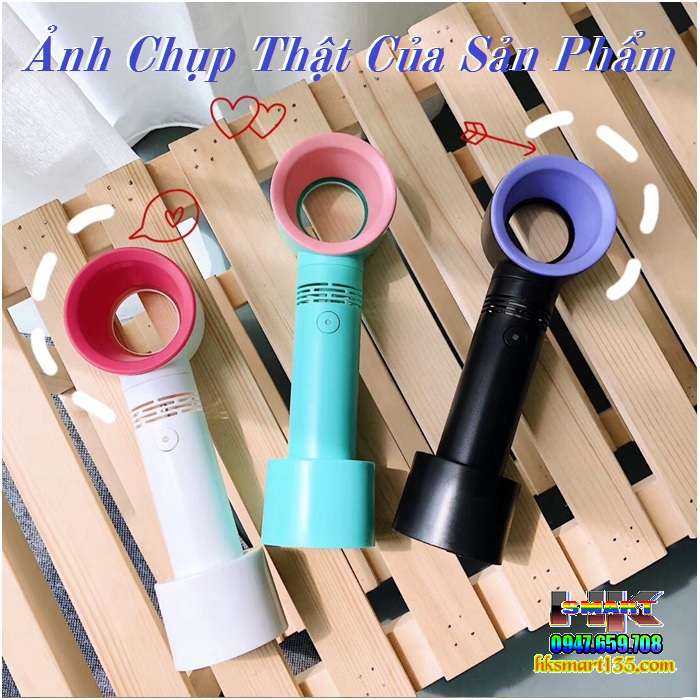 Quạt không cánh mini cầm tay