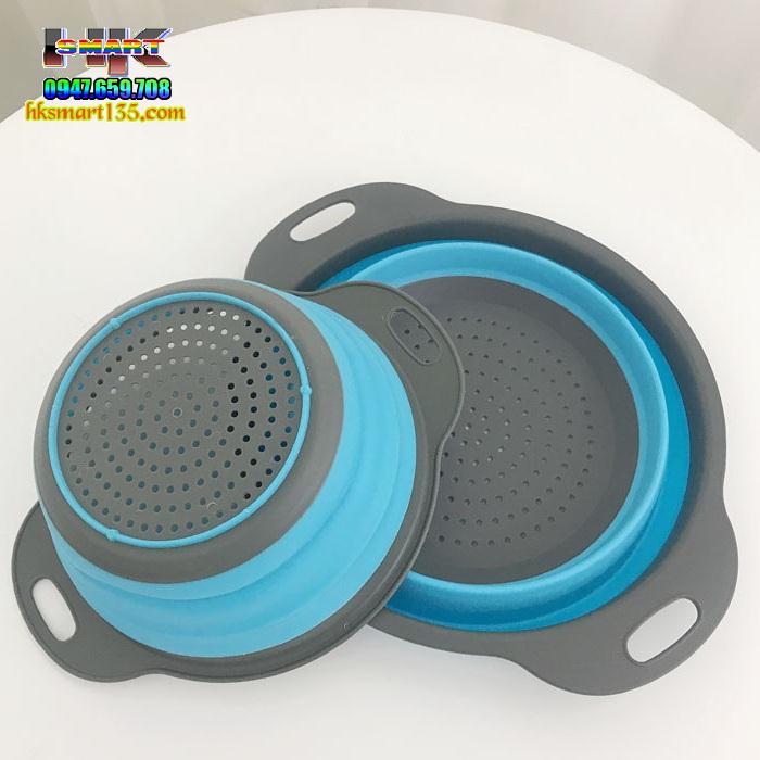 Bộ 2 Rổ Silicon Xếp Gọn Đa Năng