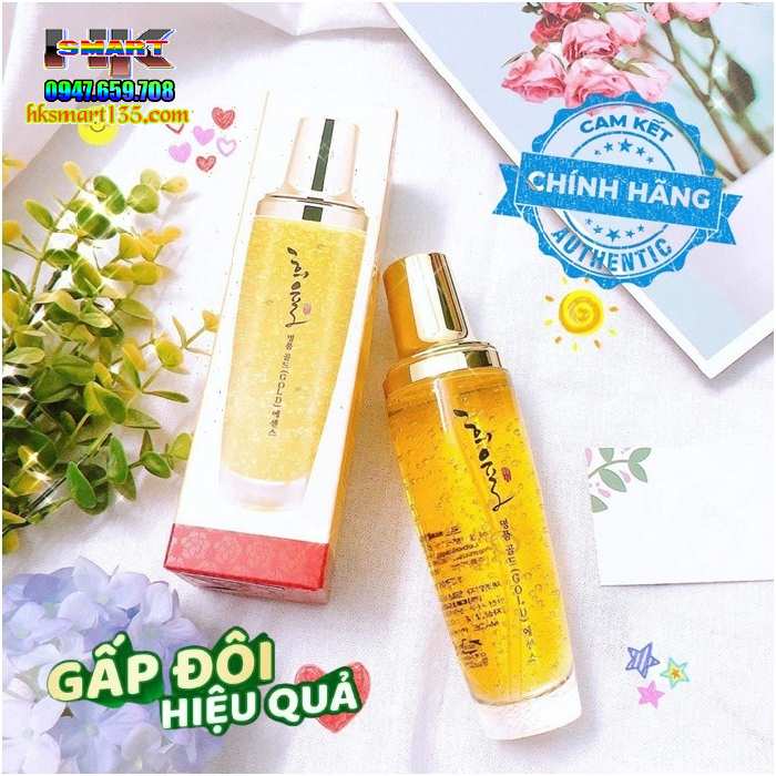 Serum Dưỡng Trắng Da Mờ Thâm, Cấp Ẩm, Trẻ Hóa Da Và Chống Nắng- Tinh Chất Vàng 24K Lebelage Hee Yul Premium Gold Essence 130ml