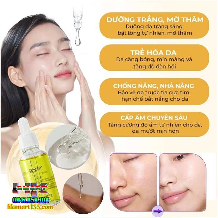 Serum Thế Hệ Mới Trẻ Hóa Làn Da Tinh Chất Hoa Lan Qiansi 30ml Nội Địa Trung Tăng Độ Đàn Hồi, Giảm Nếp Nhăn
