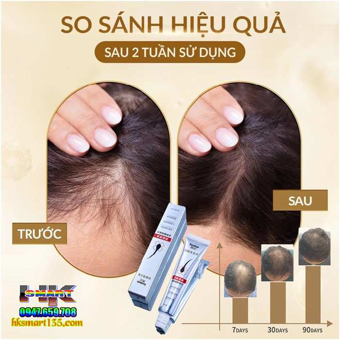 Thanh Lăn Serum Tinh Chất Ngăn Rụng Tóc Kích Thích Mọc Tóc Seefair 30ml
