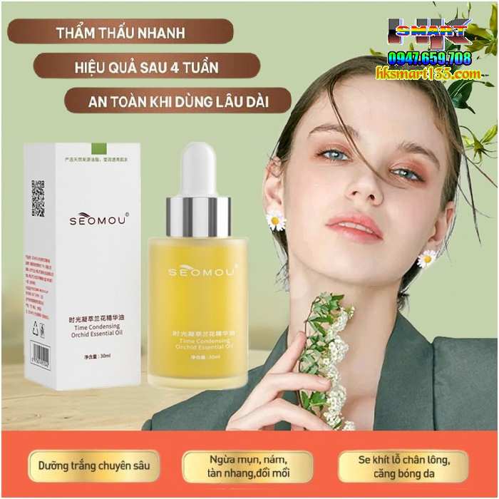 Tinh Chất Trẻ Hóa Làn Da Seomou 30ml, Serum Thế Hệ Mới Chống Lão Hóa, Tăng Độ Đàn Hồi, Giảm Nếp Nhăn