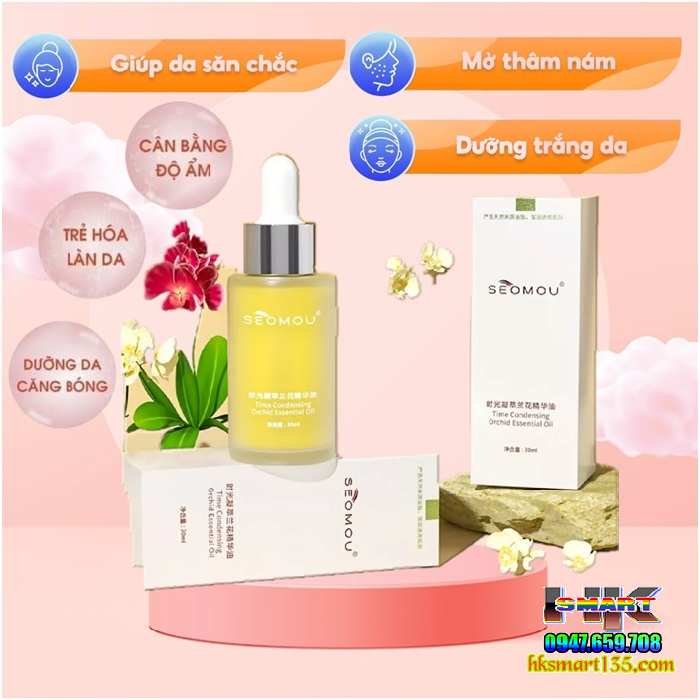 Tinh Chất Trẻ Hóa Làn Da Seomou 30ml, Serum Thế Hệ Mới Chống Lão Hóa, Tăng Độ Đàn Hồi, Giảm Nếp Nhăn