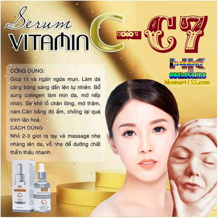 Serum tế bào gốc VitaminC C7
