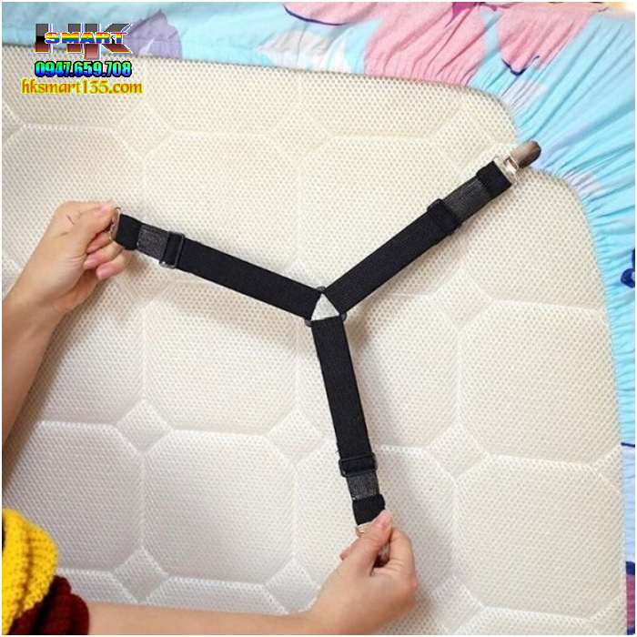 Set 4 kẹp ga giường chống xê dịch