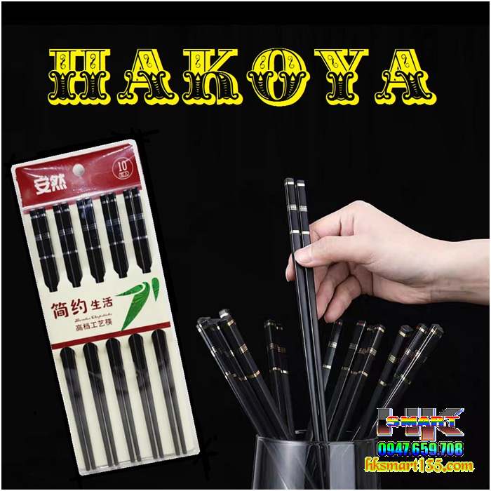 Đũa Hợp Kim Chịu Nhiệt Phong Cách Nhật Bản