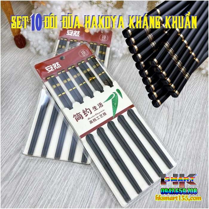 Đũa Hợp Kim Chịu Nhiệt Phong Cách Nhật Bản