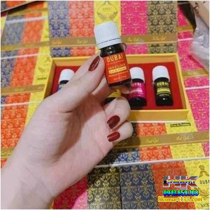 Set 5 Chai Nước Hoa Vùng Kín Dubai Sexy Love - Be Yourself