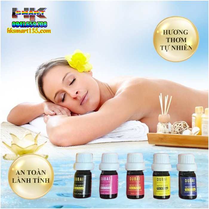 Set 5 Chai Nước Hoa Vùng Kín Dubai Sexy Love - Be Yourself